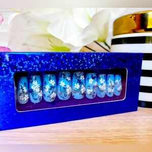 Nail Art & Co. : Press On Nails Light Blue 2